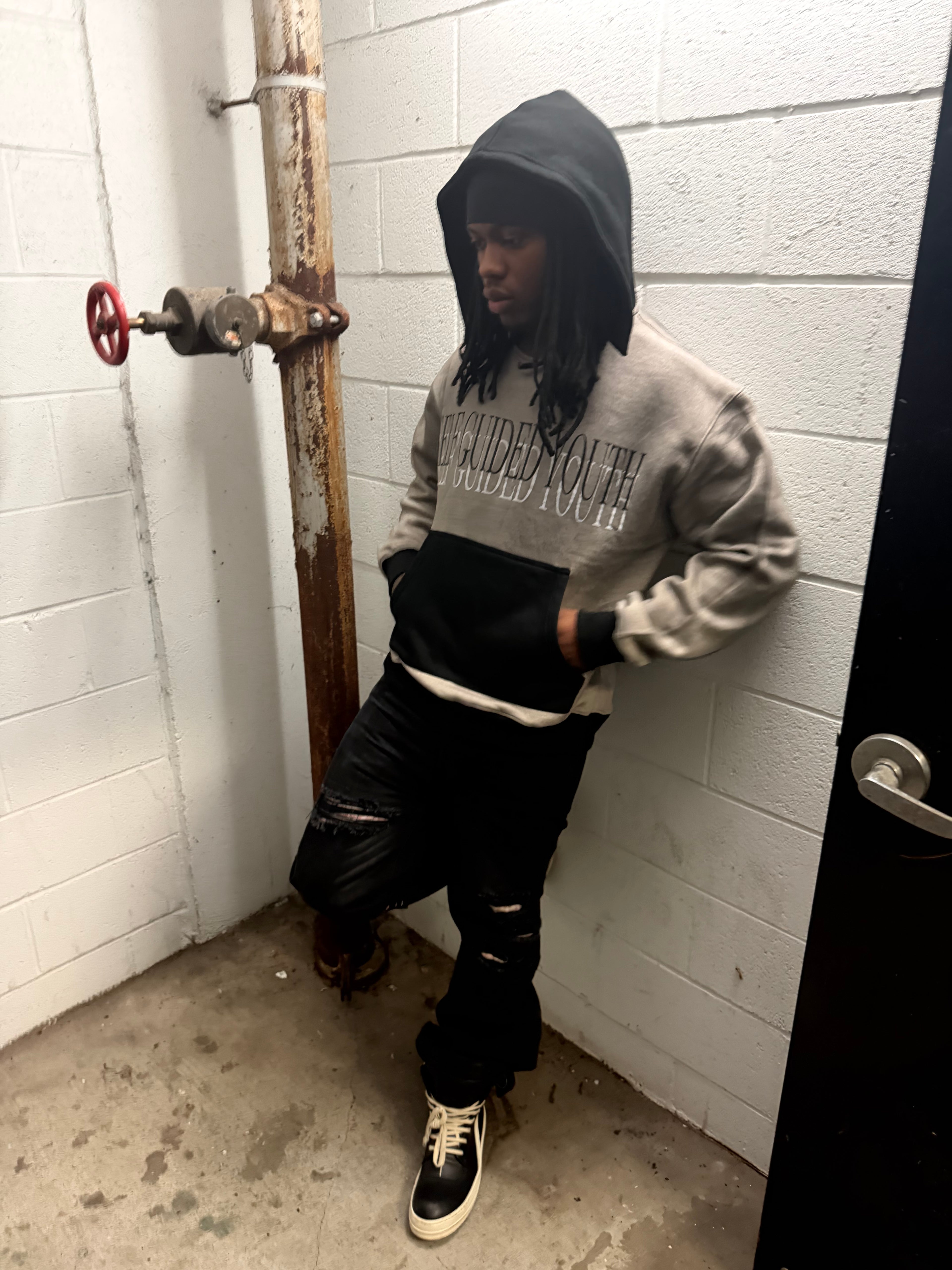 TWO TONE “SGY” HOODIE